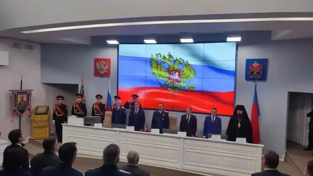 Тюменские казаки приняли участие в Отчётном круге Сибирского войскового казачьего общества