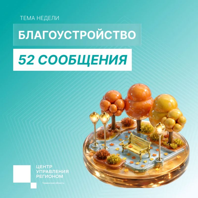 За неделю ЦУР Тюменской области зафиксировал 403 сообщения в соцсетях от жителей региона
