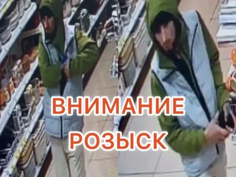 Сотрудники отдела полиции № 5 УМВД России по г. Тюмени устанавливают личность мужчины, который 15 октября, находясь в магазине «Магнит Косметик», расположенном по ул. Мельникайте, д. 130, похитил косметические средства