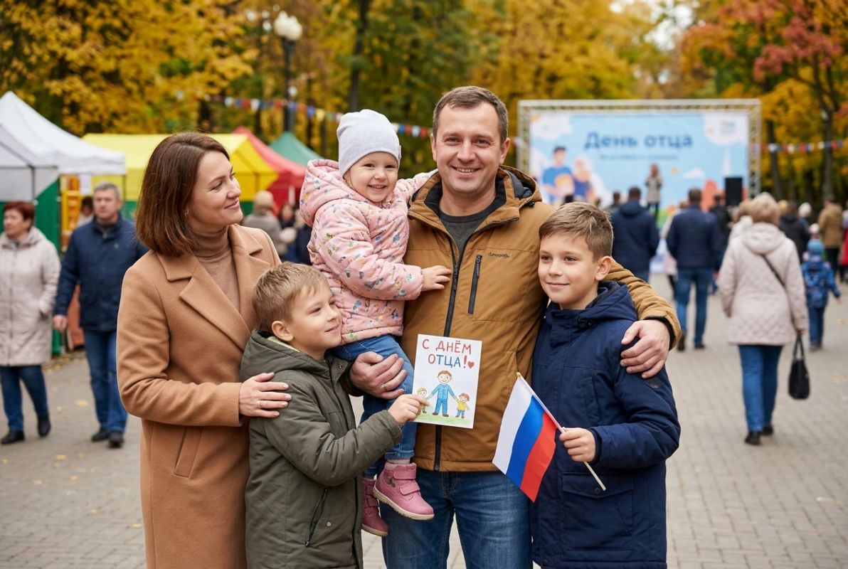 18 октября — День отца!. Быть папой — значит однажды стать для кого-то целым миром