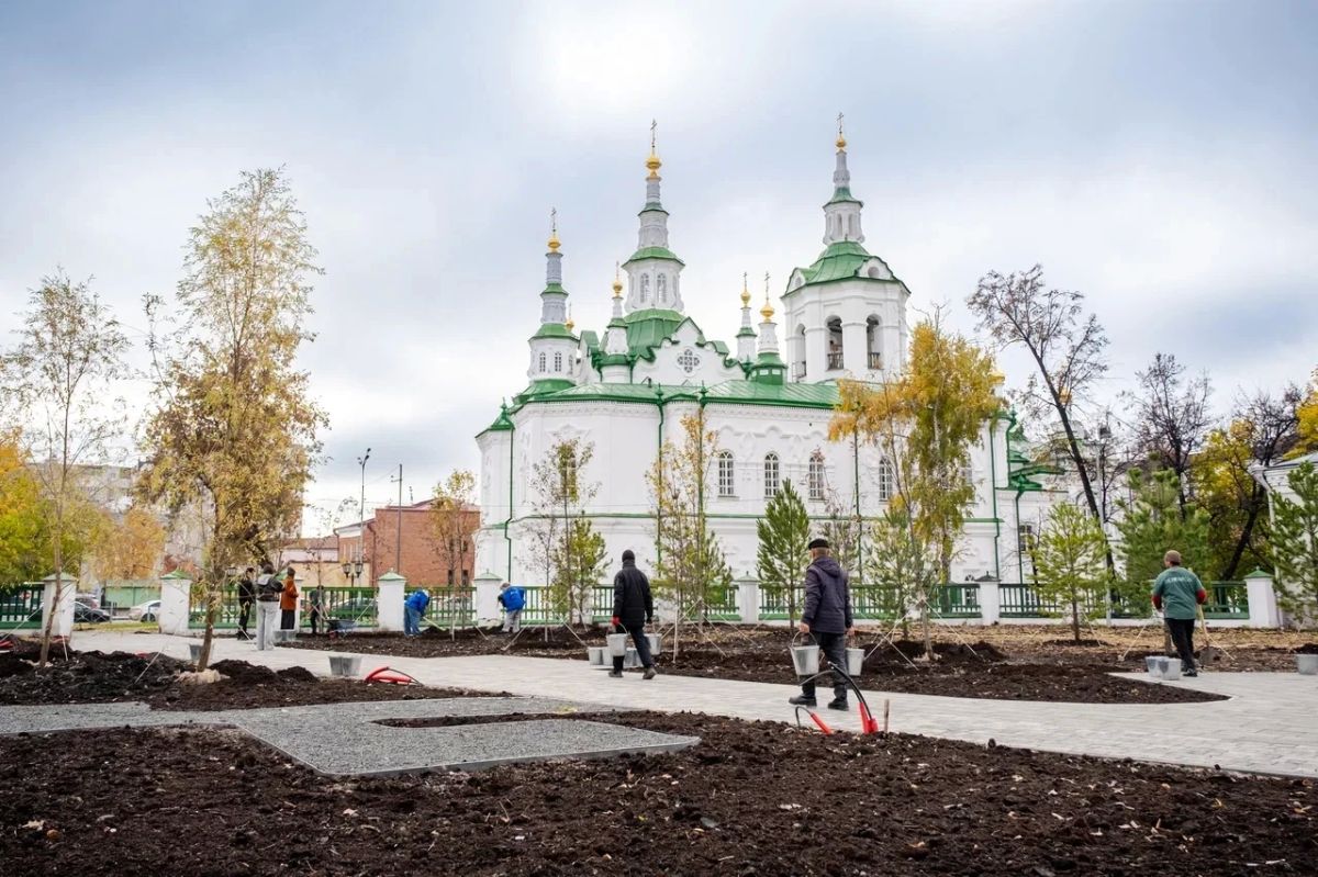 В историческом центре Тюмени появится новое зеленое пространство