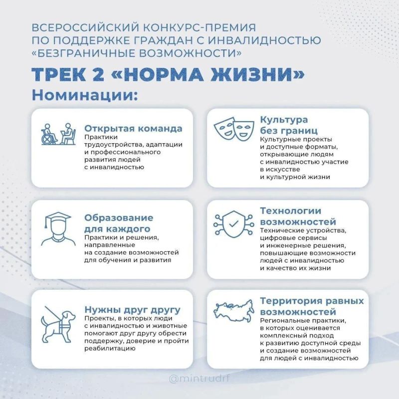В Тюменской области идёт приём заявок на Всероссийский конкурс-премию «Безграничные возможности» В Тюменской области идёт приём заявок на Всероссийский конкурс-премию «Безграничные возможности»