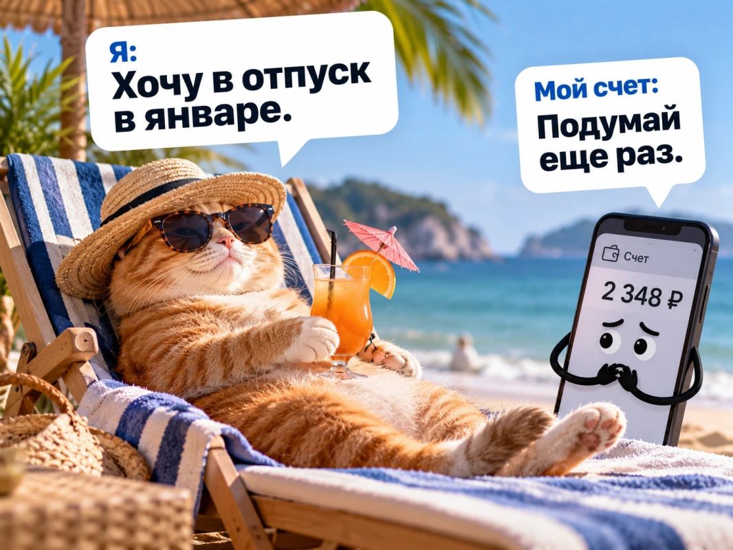 Когда выгоднее брать отпуск в 2027 году?