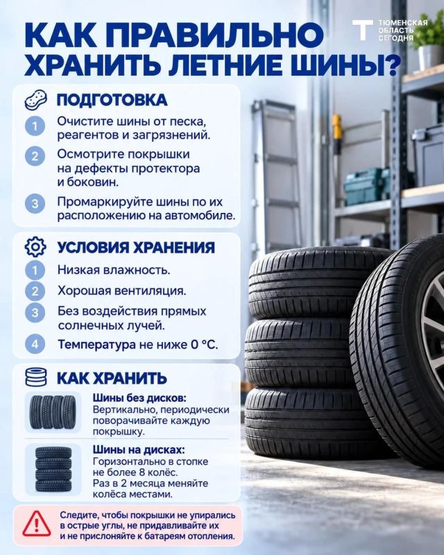 Когда менять летние шины на зимние?