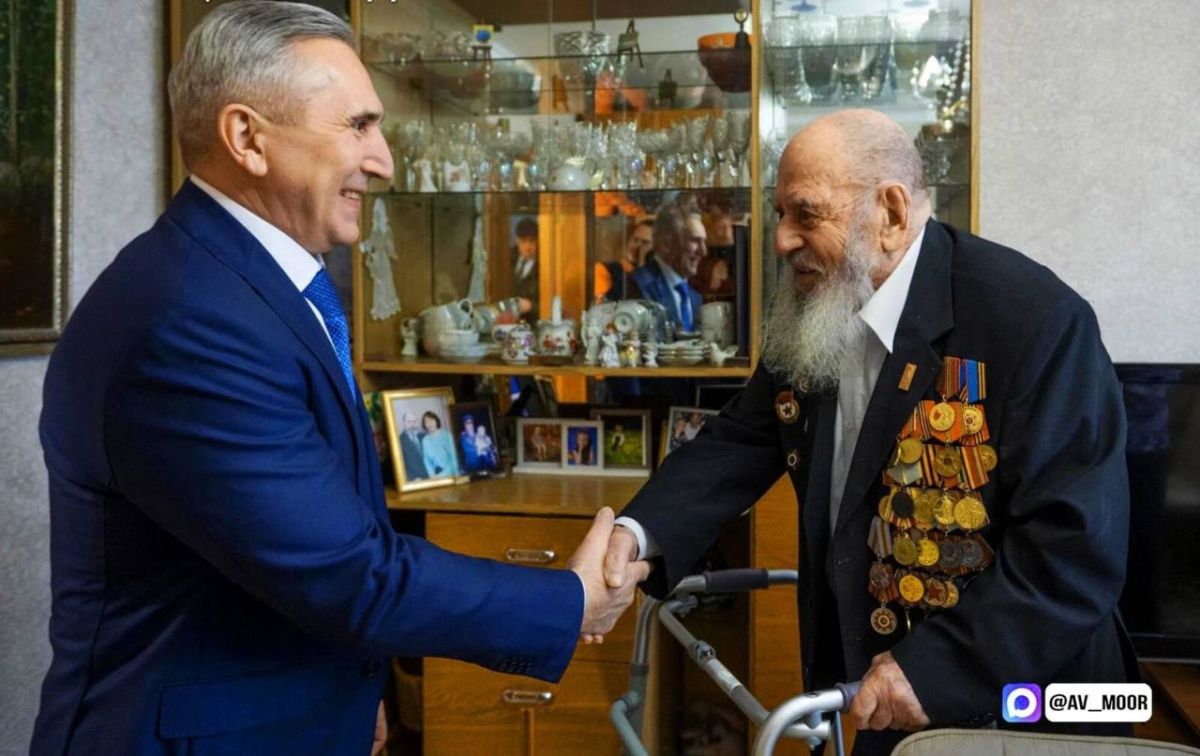 Ветеран Великой Отечественной войны из Тюменской области отметил 103-летие