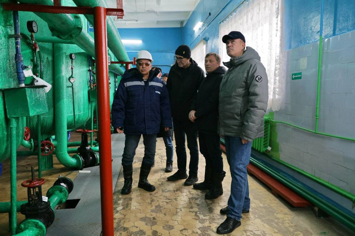 Сегодня в ходе еженедельного объезда проверил ключевые коммунальные объекты Сегодня в ходе еженедельного объезда проверил ключевые коммунальные объекты