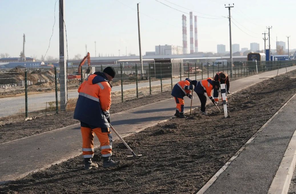 К 1 ноября у тюменского кампуса завершат первый этап дорог
