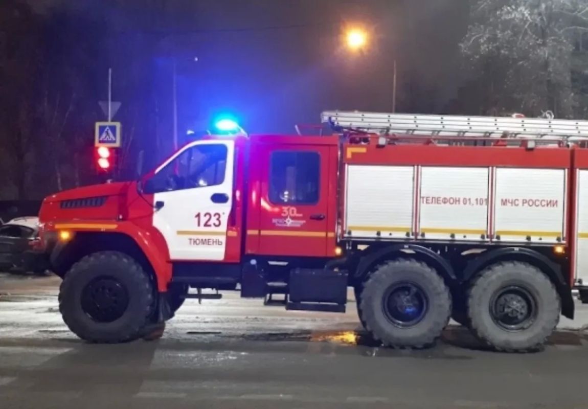 В Тюменской области за сутки произошли два техногенных пожара