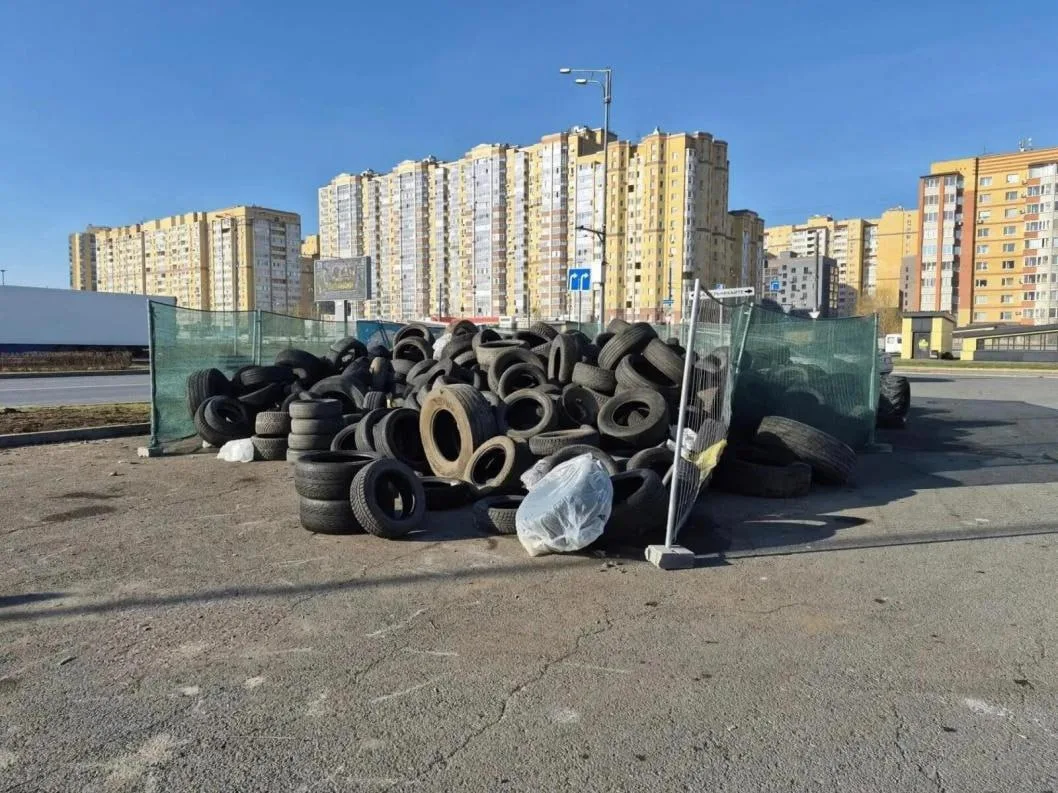 Тюменцы сдали на переработку более 200 тонн шин