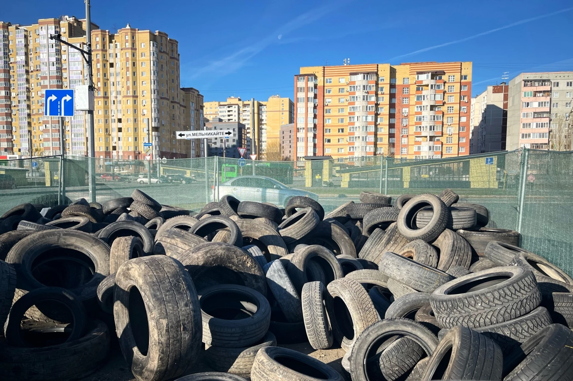 Где оставить старые шины, не нарушив закон